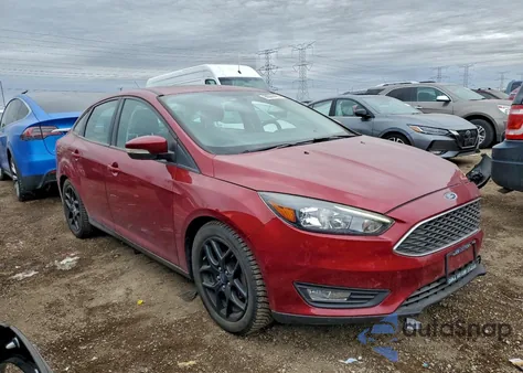 2016 Ford Focus Se из США, поврежденный, VIN 1FADP3F27GL325895